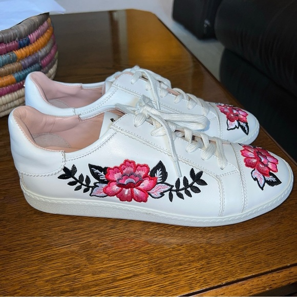 Kate Spade New York Everhart Flower Embroidery Sneakers - Sz 8.5M NWOB - Picture 6 of 11